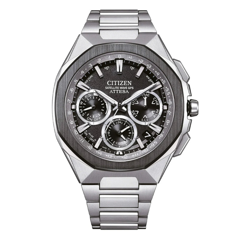 CITIZEN CC4104-53E ATTESA SATELLITARE WAVE SUPER TITANIO