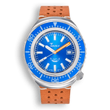 SQUALE 2002 Blue Leather REF 2002.SS.BL.BL.PTC