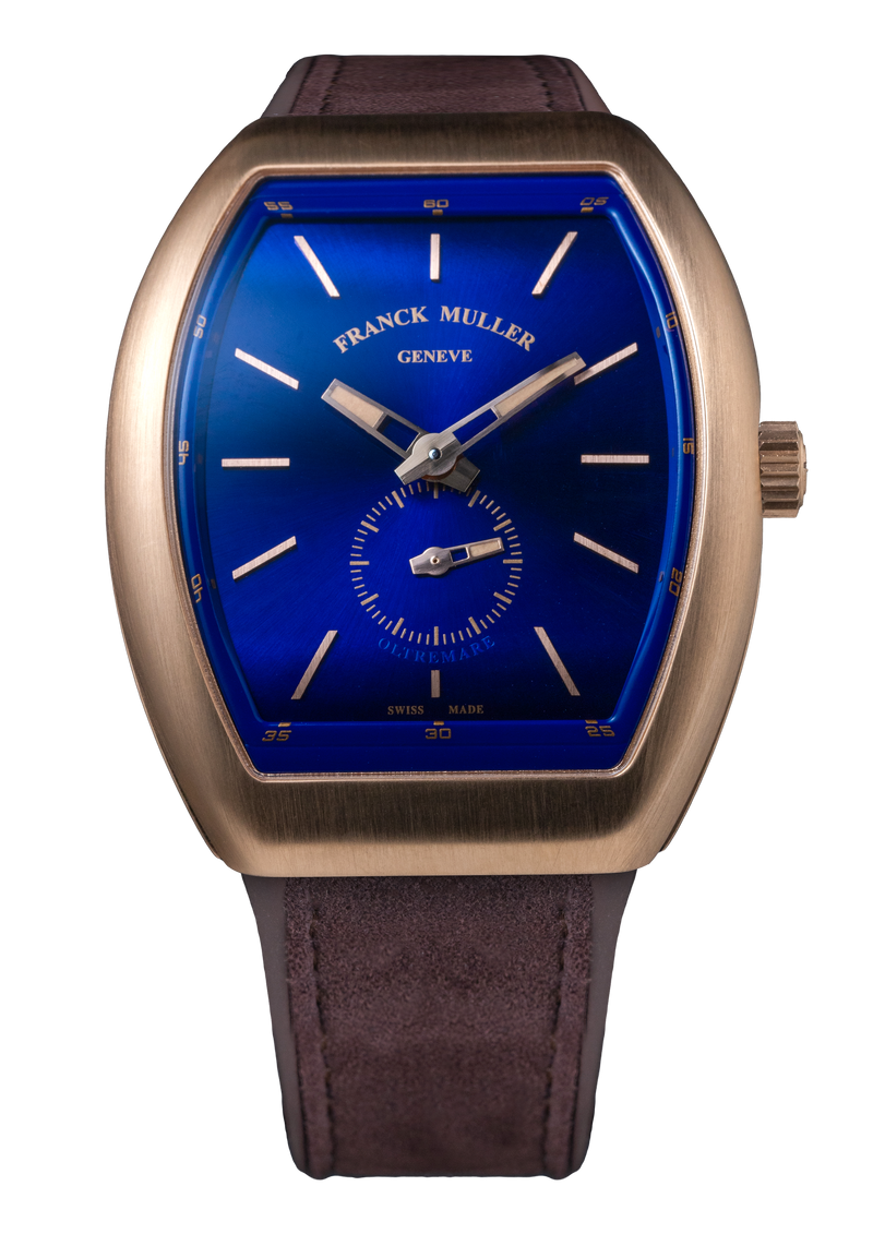FRANCK MULLER VANGUARD OLTREMARE O2 V 41 S S6 AT FO O2 5NBR BL RED GOLD LIMITED EDITION 30 PIECES