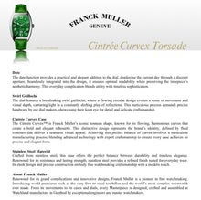 Carica l'immagine nel visualizzatore di Gallery, FRANCK MULLER CINTREE CURVEX 7880 SC DT TORSADE - Barresi Preziosi Concept_Store Cremona