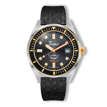 Carica l'immagine nel visualizzatore di Gallery, SQUALE Matic S Two-Tone Mosaic Rubber REF. MATICGBKBK.MRBK - Barresi Preziosi Concept_Store Cremona