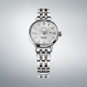 SEIKO PRESAGE SRE017J1 AUT. DONNA COCKTAIL TIME ARGENTEE 4 DIAMANTI