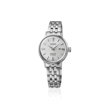 Carica l&#39;immagine nel visualizzatore di Gallery, SEIKO PRESAGE SRE017J1 AUT. DONNA COCKTAIL TIME ARGENTEE 4 DIAMANTI