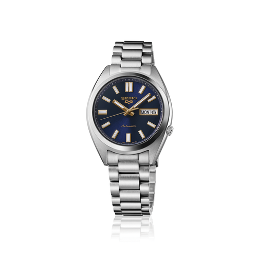 SEIKO 5 SRPL55K1 AUTOMATICO SNXS BLEU 37,4 MM