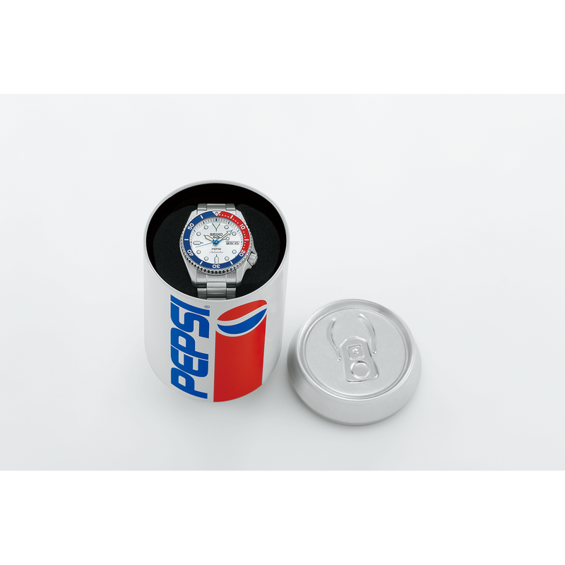 SEIKO 5 SPORT SRPL99K1 PEPSI EDIZIONE LIMITATA 7000 PZ. 38MM