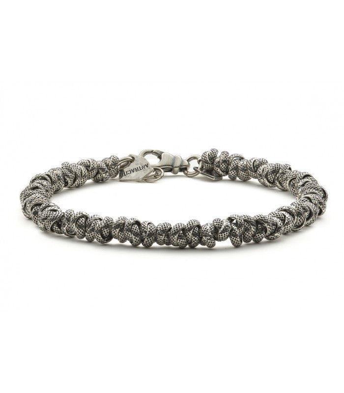 ANTRACITE ARGENTO BRACCIALE MERCURIO