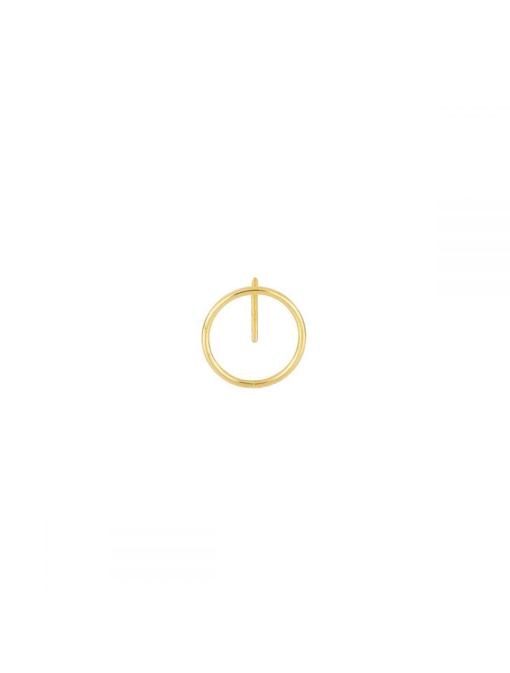 MAMAN ET SOPHIE MONO ORECCHINO LOBO 18KT FILO D'ORO ORFLD4