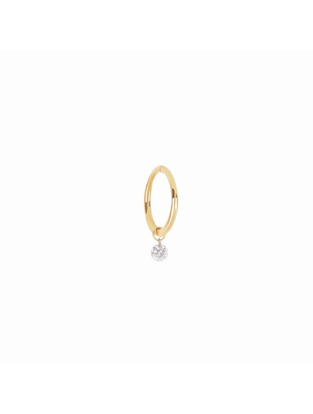 MAMAN ET SOPHIE MONO PIERCING 9,5 MM DIAMANTE NUDO 0,05 CT ORPRCG04D5P