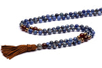 ANTRACITE COLLANA MALA TIBETANO SWAMI