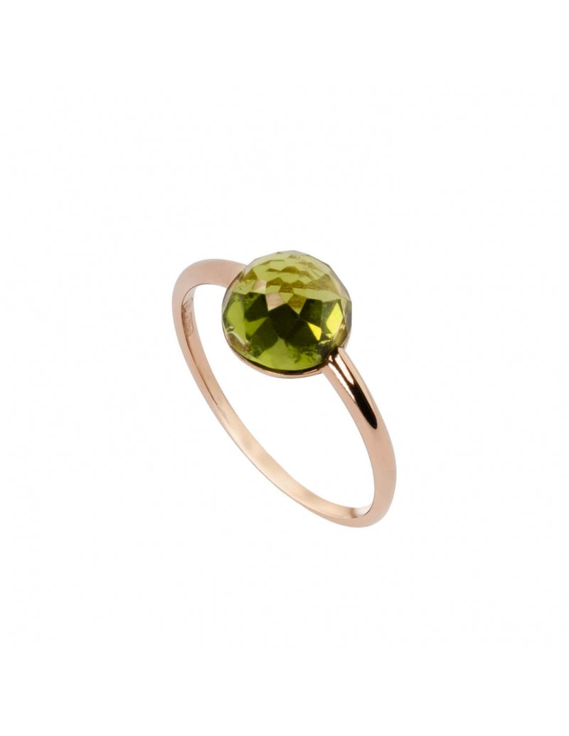 MIMI Anello Zabette in oro rosa 18K, peridoto briolettato A24VZRPRD-54