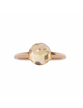 Carica l'immagine nel visualizzatore di Gallery, MIMI Anello Zabette in oro rosa 18K, quarzo citrino briolettato A24VZRCTR-54 - Barresi Preziosi Concept_Store Cremona