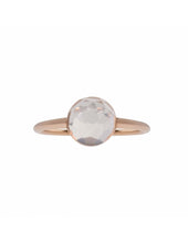 Carica l'immagine nel visualizzatore di Gallery, MIMI Anello Zabette in oro rosa 18K, quarzo rosa briolettato A24VZRQRS-55 - Barresi Preziosi Concept_Store Cremona