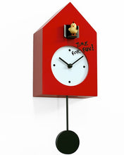 Carica l'immagine nel visualizzatore di Gallery, PROGETTI LIFE  OROLOGIO DA PARETE 024870RO FREEBIRD PUNK ROSSO