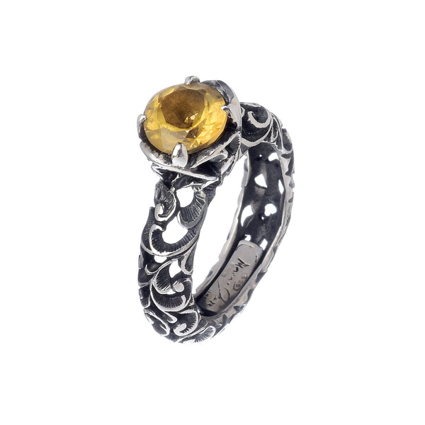 MARIA E LUISA ANELLO AA0050 CITRINO