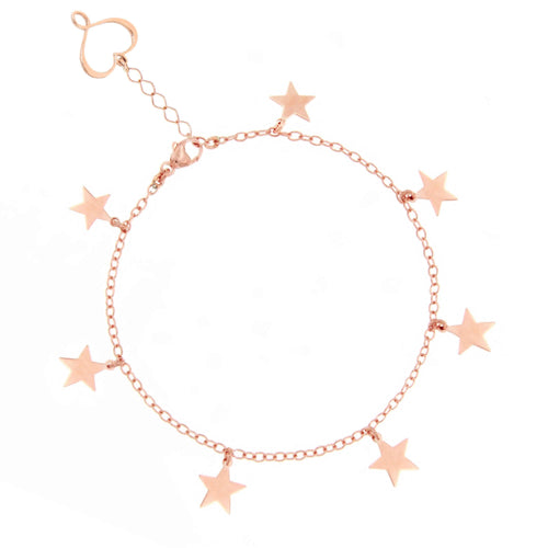 MAMAN ET SOPHIE BR00317 BRACCIALE CUORI, STELLE, QUADRIFOGLI