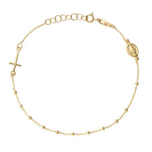 Carica l&#39;immagine nel visualizzatore di Gallery, AMEN ORO 9 KT BRACCIALE AU9BRO18G3 ROSARIO