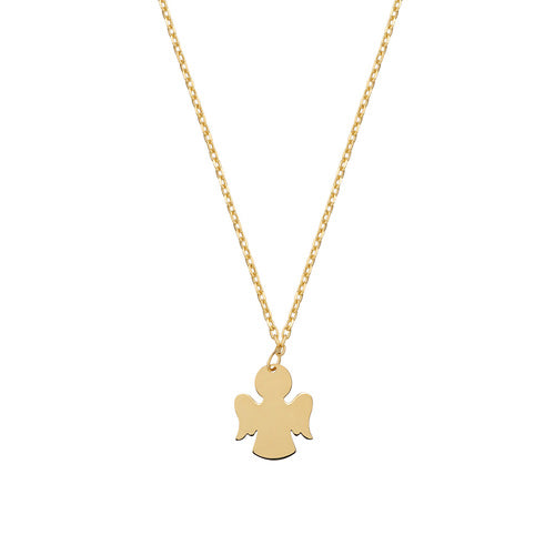 AMEN AU9CLAG3 Collana Angelo Oro 9kt