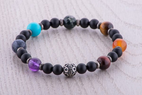 ANTRACITE BRACCIALE CHAKRA