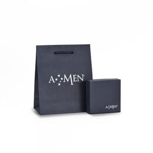 AMENN AU9CLMIG1 Collana Medaglia Miracolosa Oro 9kt
