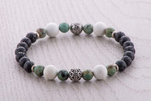Carica l&#39;immagine nel visualizzatore di Gallery, ANTRACITE BRACCIALE THAITI