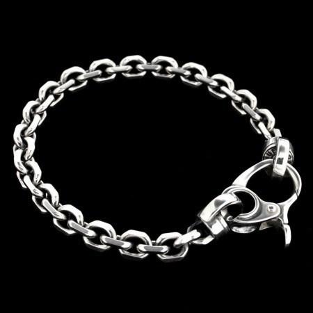 Manuel Bozzi Bracciale catena argento 925 Clan Momo - Barresi Cremona