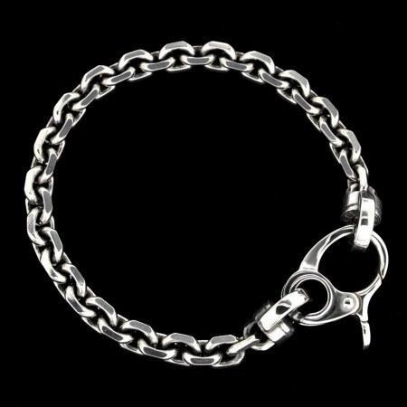 Manuel Bozzi Bracciale catena argento 925 Clan Momo - Barresi Cremona