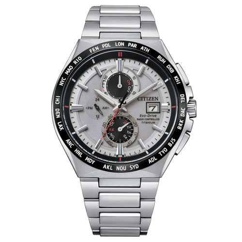 CITIZEN AT8234-85A AT8 SUPER TITANIO RADIOCONTROLLATO