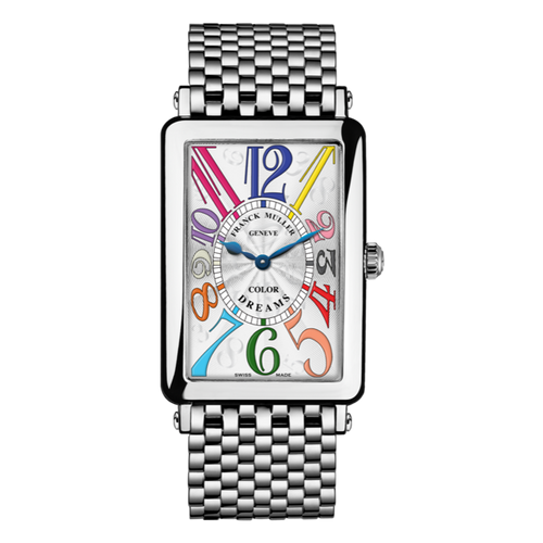 FRANCK MULLER LONG ISLAND 952 QZ O COL DRM ACCIAIO BIANCO
