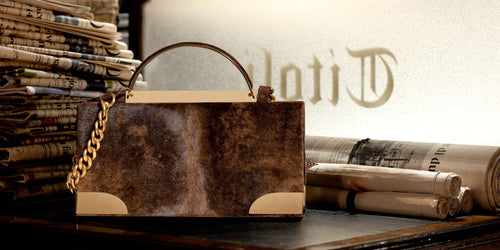 BARRESI MILANO Borsa Jasmine in Cavallino Marrone