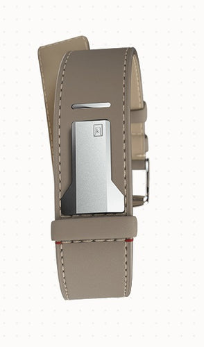 KLOKERS CINTURINO DRITTO KLINK-04-SC10 AVORIO/GRIGIO CHIARO