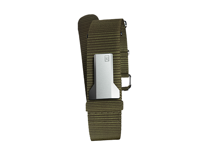 KLOKERS CINTURINO NATO KLINK-03 VERDE